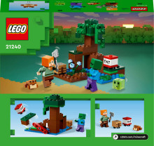 21240 LEGO® Minecraft™ Piedzīvojums purvā