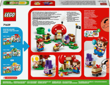 71429 LEGO®  Super Mario Nabbit Toad Veikalā - Paplašinājuma Maršruts