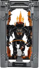 Lego Icons The Lord of the Rings Art.10367 Bookshelf Decoration with Gandalf the Grey Mini Figure & Dragon Figure