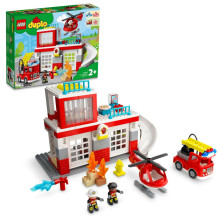 10970 LEGO® DUPLO® Town Ugunsdzēsēju depo un helikopters