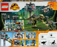 76949 LEGO® Jurassic World™ Giganotozaura un teriziniozaura uzbrukums