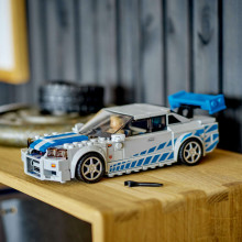 76917 LEGO® Speed Champions 2 Fast 2 Furious Nissan Skyline GT-R (R34)