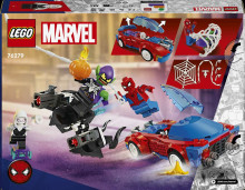 76279 LEGO® Super Heroes Marvel Zirnekļcilvēka Sacīkšu Auto Un Venom Zaļais Goblins