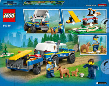 60369 LEGO® City Policijas suņu mobilais treniņš