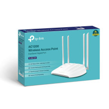 TP-LINK TL-WA1201 867Mbps barošana, izmantojot Ethernet (PoE) bezvadu piekļuves punkts, balts