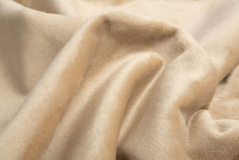 BEIGE PLUSH BLANKET 80x100