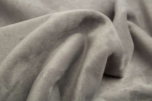 GREY PLUSH BLANKET 80x100