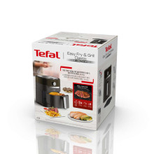 Фритюрница Tefal Easy Fry & Grill EY501815 Одинарная 4,2 л Автономная 1400 Вт Фритюрница с горячим воздухом Черный