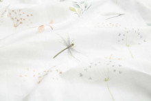 MUSLIN WRAP DRAGONFLIES 120X120 CM