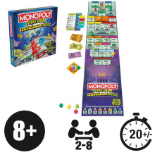 MONOPOLY Boardgame Knockout (In Estonian and Latvian lang.)