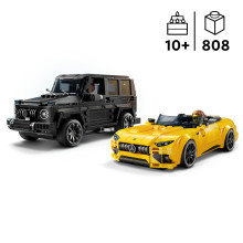 76924 LEGO® Speed Champions Mercedes-AMG G 63 un Mercedes-AMG SL 63