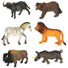 Ikonka Art.KX3501_1 Figures zoo animals set of 31 el.