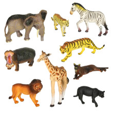 Ikonka Art.KX3501 Figures zoo animals set of 28 el.