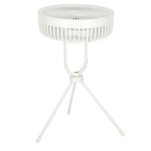 Ikonka Art.KX3692 Mini standing desk fan white