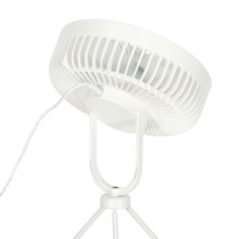 Ikonka Art.KX3692 Mini standing desk fan white