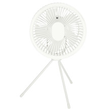 Ikonka Art.KX3692 Mini standing desk fan white