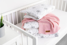 Bamboo and cotton blanket – pink