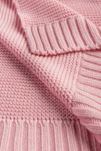 Bamboo and cotton blanket – pink