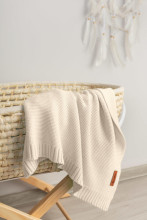 Bamboo and cotton blanket – CAPPUCINO