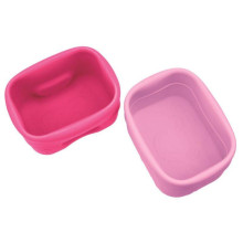 Silicone snack containers/compartments, 2 pack, Berry, b.box