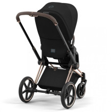 Cybex Priam Frame Rose Gold +Seat Hardpart V4 Art.257313 Ratu rāmis ar sēdekli