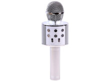 Mikrofons KARAOKE (USB) IN0136 white