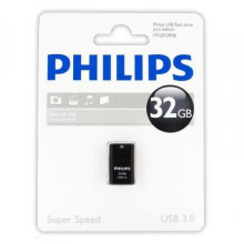 Philips USB 3.0 Flash Drive Pico Edition (melna) 32GB