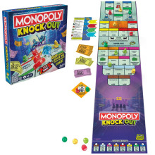 MONOPOLY Galda spēle Knockout (angļu valodā)