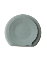 Little Eater Art.LE004 Light blue Silicone suction plate