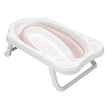 Keeper  Bath Art.47581 Pink Складная детская ванночка с матрасом