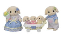 SYLVANIAN FAMILIES Gėlių triušiukų šeimynėlė