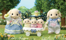 SYLVANIAN FAMILIES Gėlių triušiukų šeimynėlė