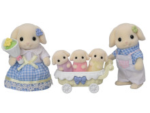 SYLVANIAN FAMILIES Gėlių triušiukų šeimynėlė