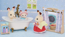 SYLVANIAN FAMILIES Rinkinys „Vonia ir dušas“