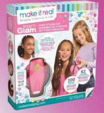 MAKE IT REAL Hair styling set Snap n´ Glam