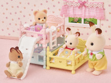 SYLVANIAN FAMILIES игровой набор Кровать для троих