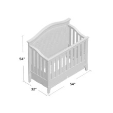 Lepinkids Bed  Art.MO-17 White/Grey