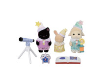 SYLVANIAN FAMILIES playset Sleepover Party Trio