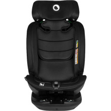 Lionelo Bastiaan RWF Isofix Art.184575 Black Carbon  automobilinė kėdutė 0-36 kg