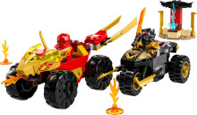 71789 LEGO® NINJAGO® Kai un Ras: auto un motocikla kauja