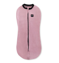 La Bebe™ NO Swaddle Up Art.184765 Rose Pink Хлопковая пелёнка для комфортного сна/спальный мешок 3,2 кг до 6,4 кг.