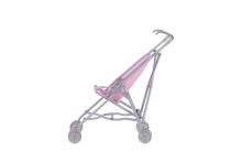 Doll Stroller Lily Art.9302 SWEET PINK and GREY Leļļu rati