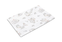 38X60 WEDGE PILLOWCASES - FOX AND MOUSE