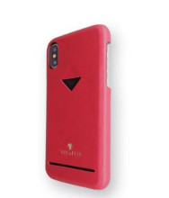 VixFox Card Slot Back Shell for Iphone X/XS ruby red