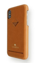 VixFox Card Slot Back Shell for Iphone XSMAX caramel brown