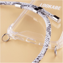 Lookabe Necklace Snake Edition iPhone X/Xs silver snake loo018