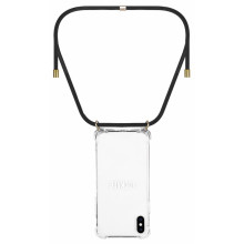 Lookabe Necklace iPhone Xs Max gold black loo005