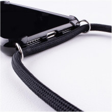 Lookabe Necklace Snake Edition iPhone Xr silver black loo024