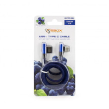 Sbox USB->Type-C 90 m/m 1.5m USB-TYPEC-90BL Blue