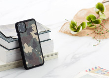 MAN&WOOD SmartPhone case iPhone 11 Pro Max camouflage black